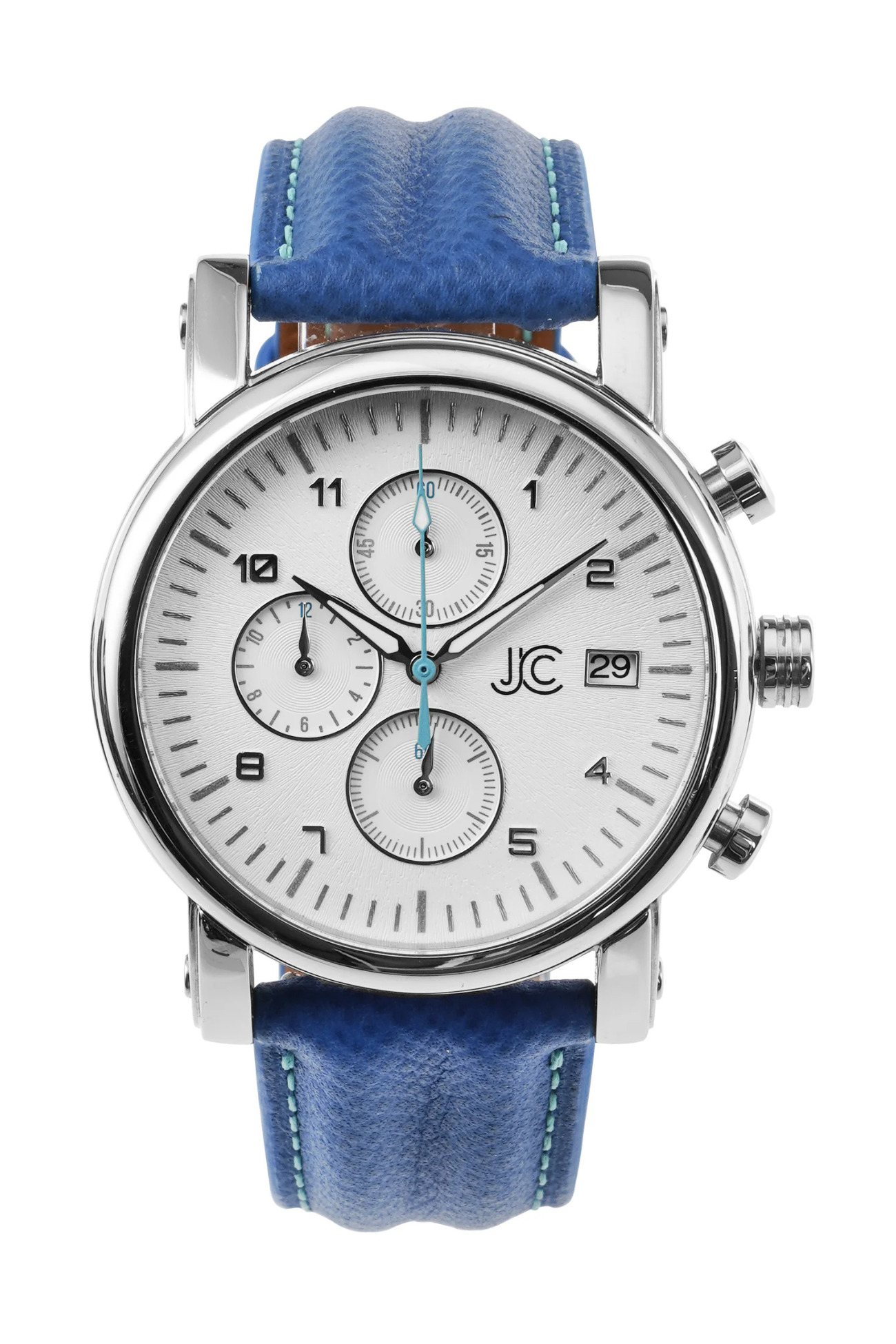 J.Ciro S3 White Dial Chronograph Watch