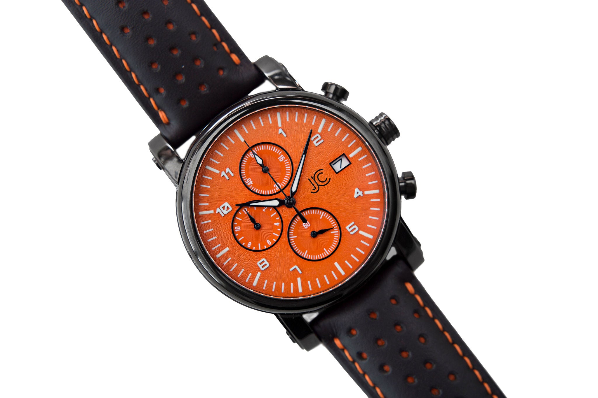 J.Ciro S3 Orange Chronograph Watch