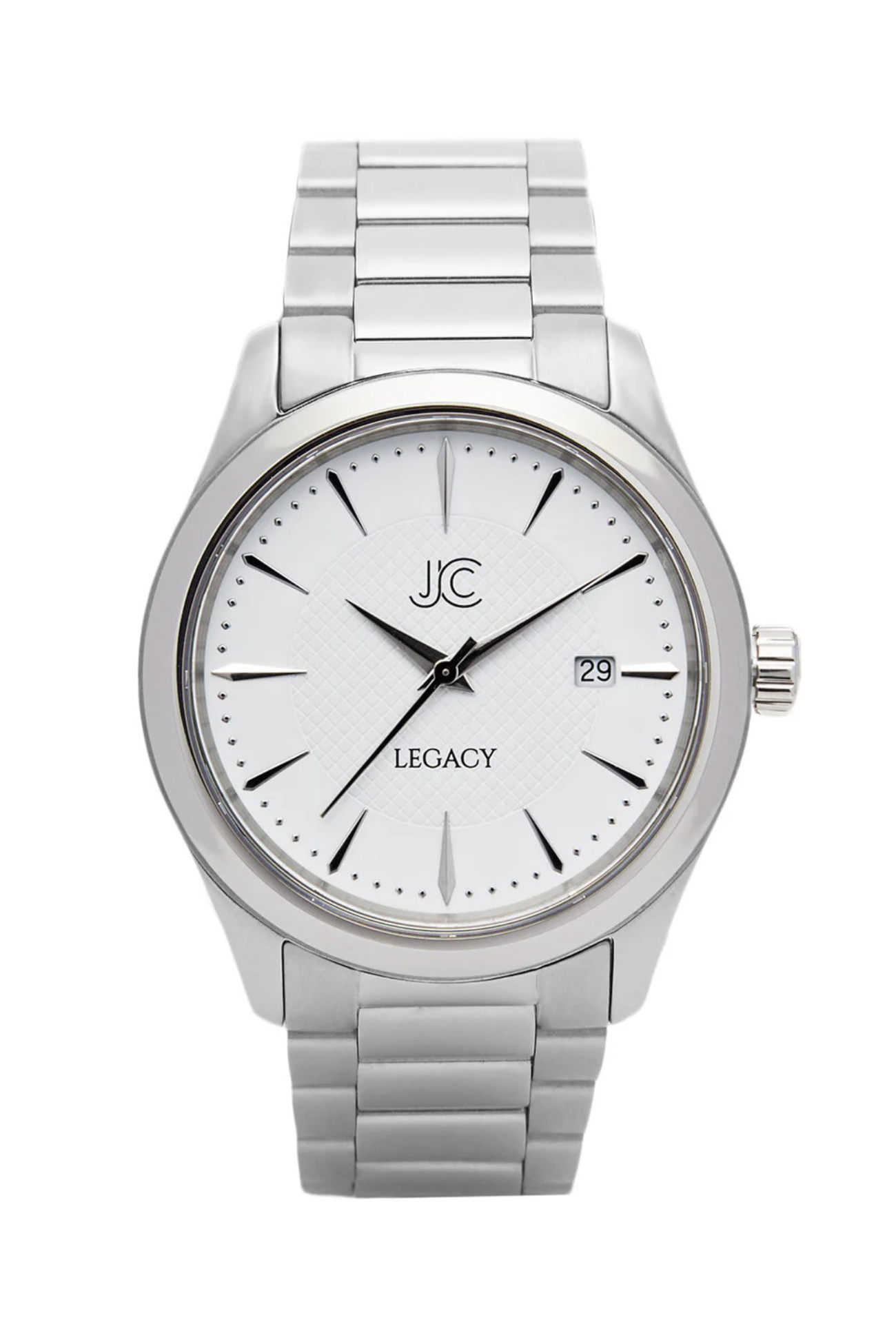 Legacy Steel White Dress Watch