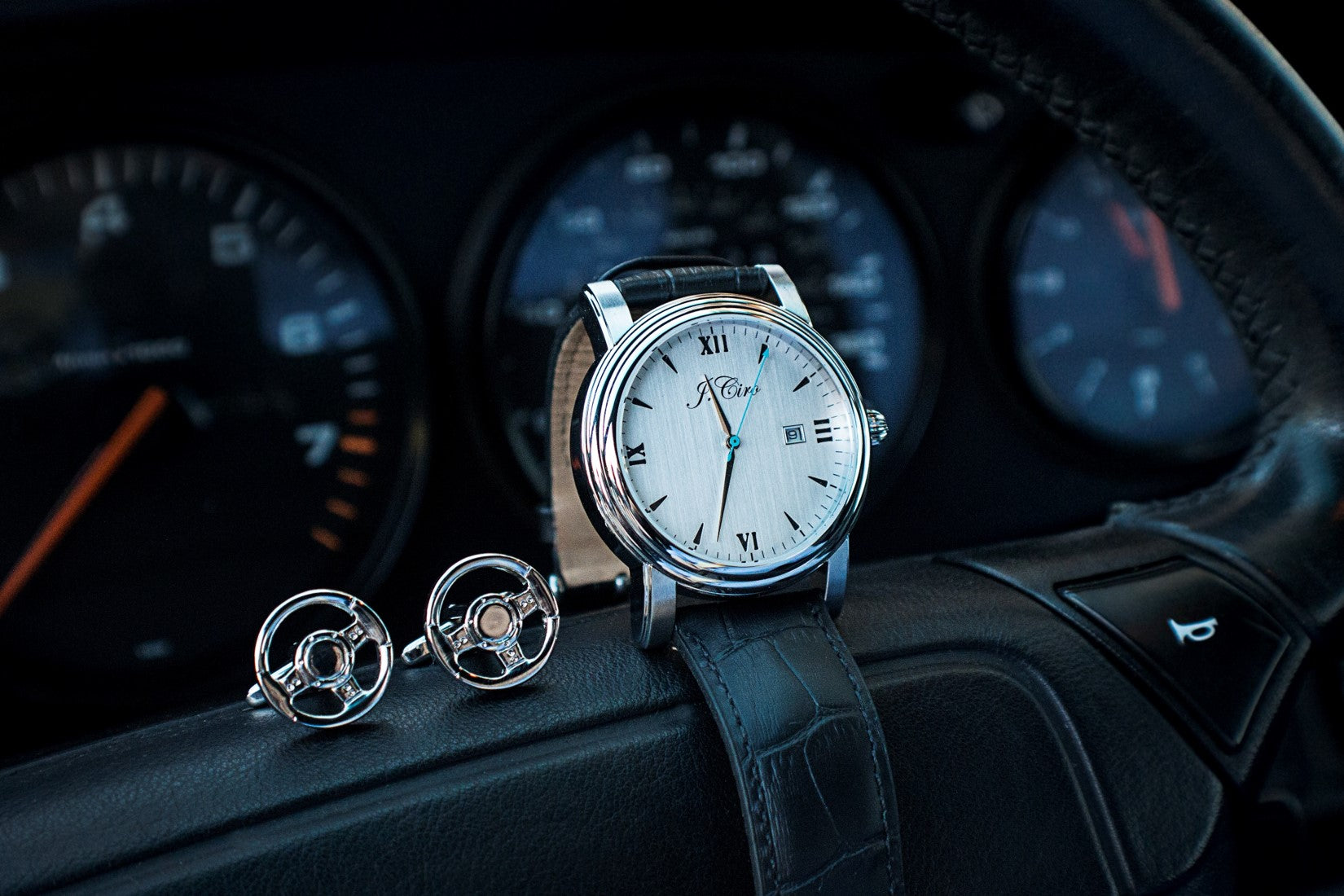 Steering Wheel Cuff Links