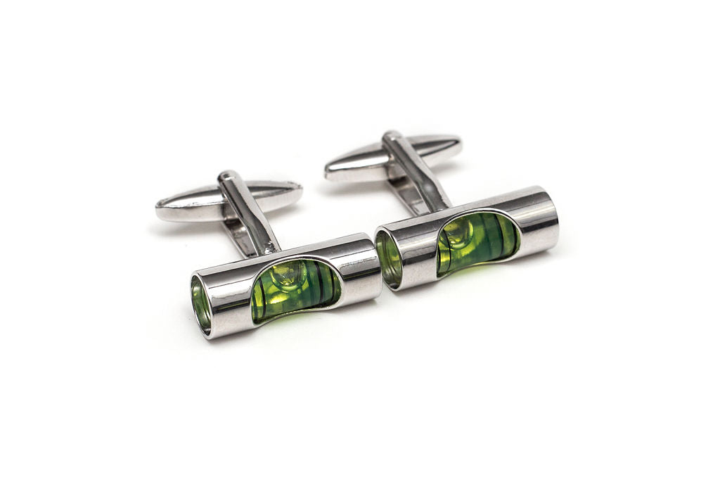 Level Tool Cuff Links