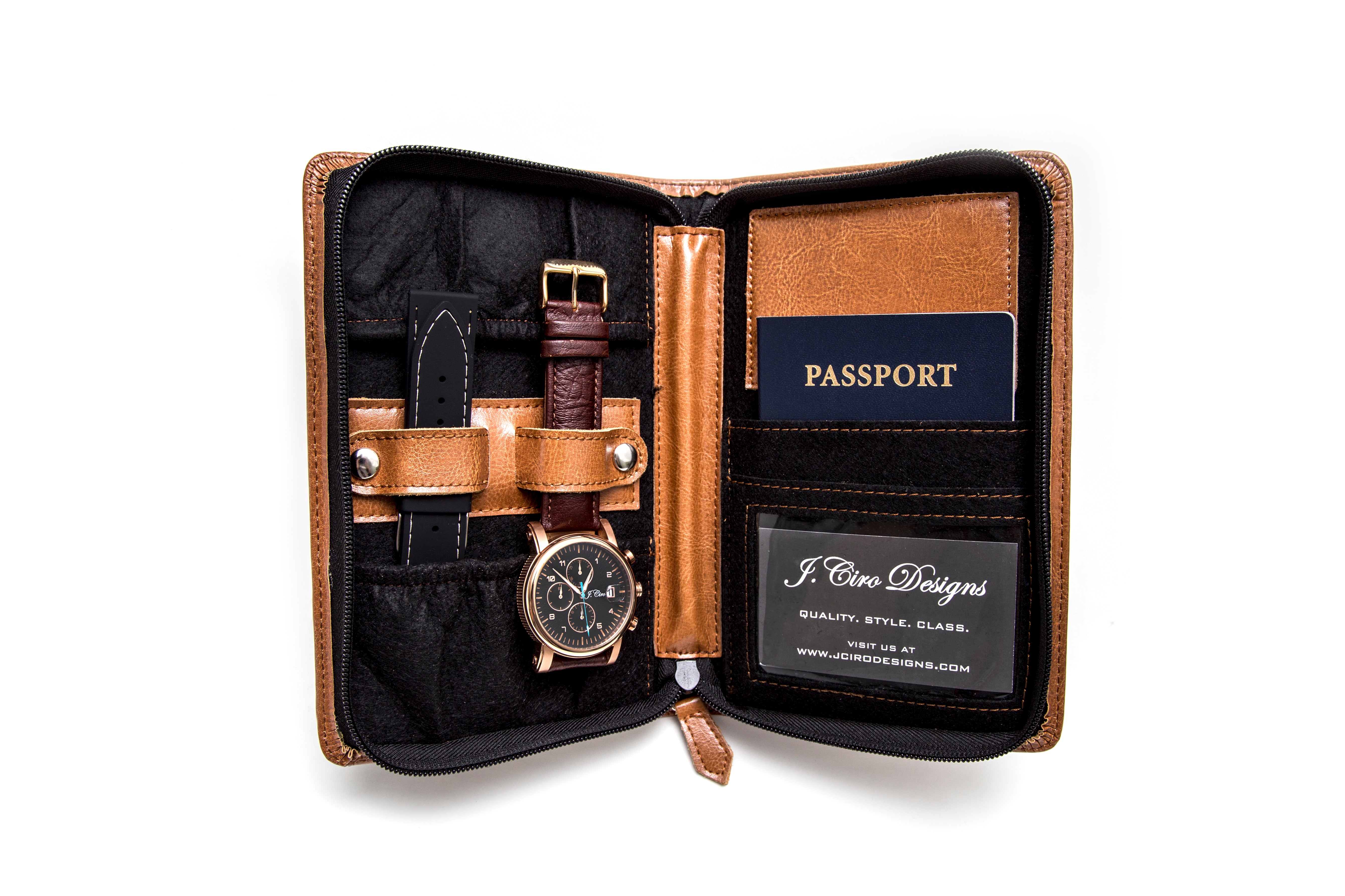 Limited Edition Special: Ambassador Dress Watch + Tourbillon Cuff Links + Travel Wallet