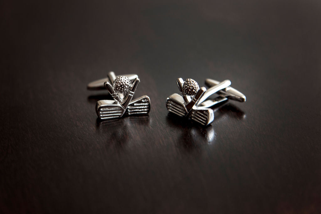 Golf Club Cuff Links