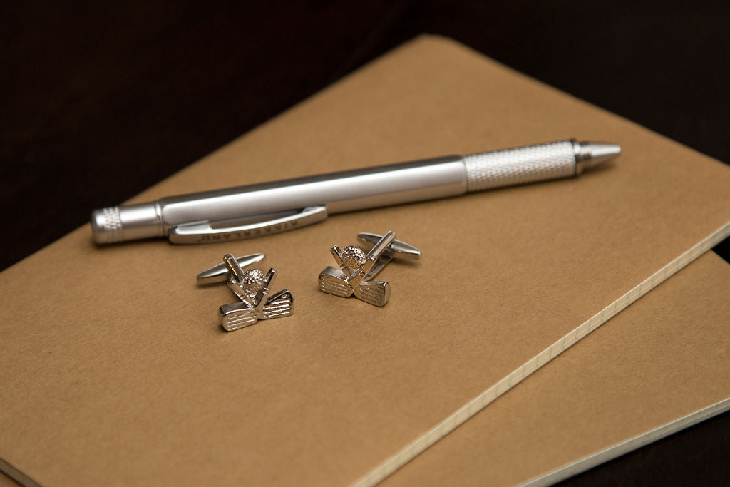 Golf Club Cuff Links