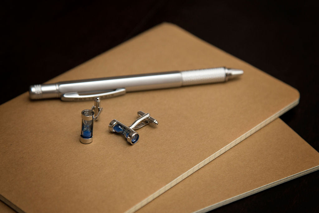 Hourglass Cuff Links