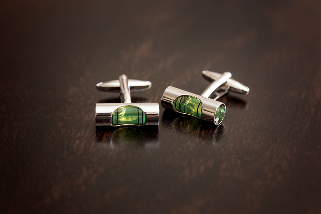 Level Tool Cuff Links